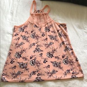 Brand new floral halter tank!